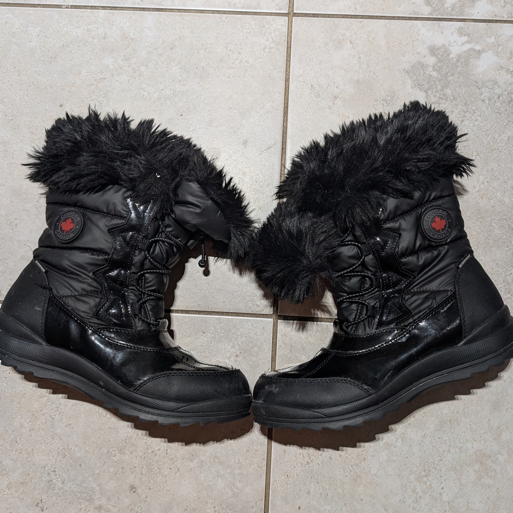 Women's Black Winter Boots